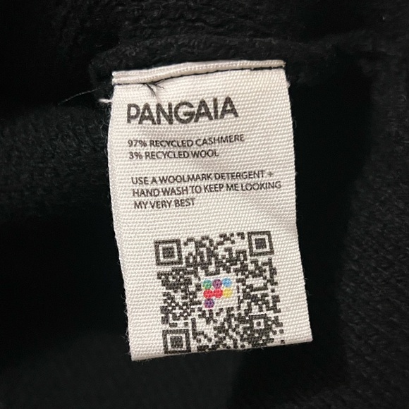 Pangaia Cashmere Wool Button‎ Oversized Sustainable Recycled Cardigan Sz Xs - Picture 11 of 11